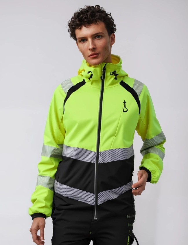 Geaca softshell reflectorizanta Bosafety Topek C2