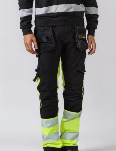 Pantaloni de lucru reflectorizanti Bosafety Tensio Pro