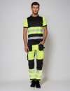 Spodnie robocze odblaskowe Bosafety Tension Plus Spodnie robocze odblaskowe Bosafety Tension Plus