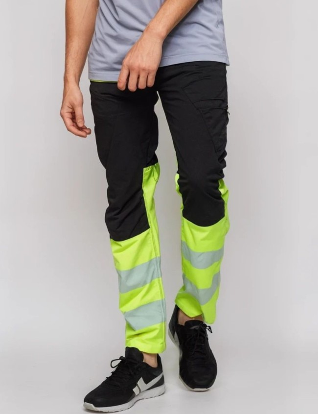 Spodnie elastyczne odblaskowe Bosafety Comfort