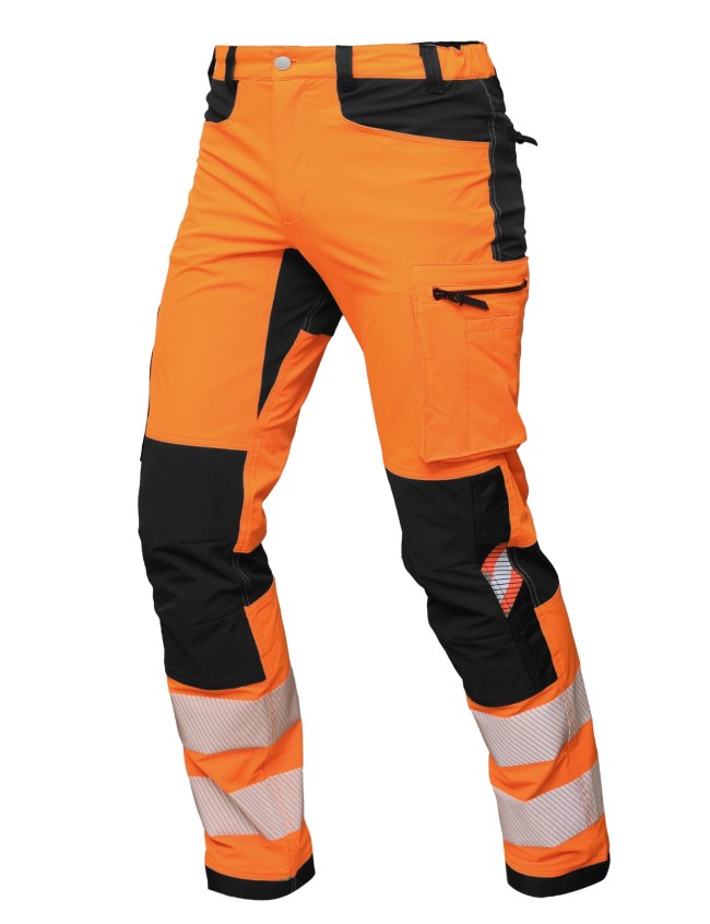 Pantaloni de lucru reflectorizanti elastici Bosafety Tension