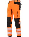 Pantaloni de lucru reflectorizanti elastici Bosafety Tension