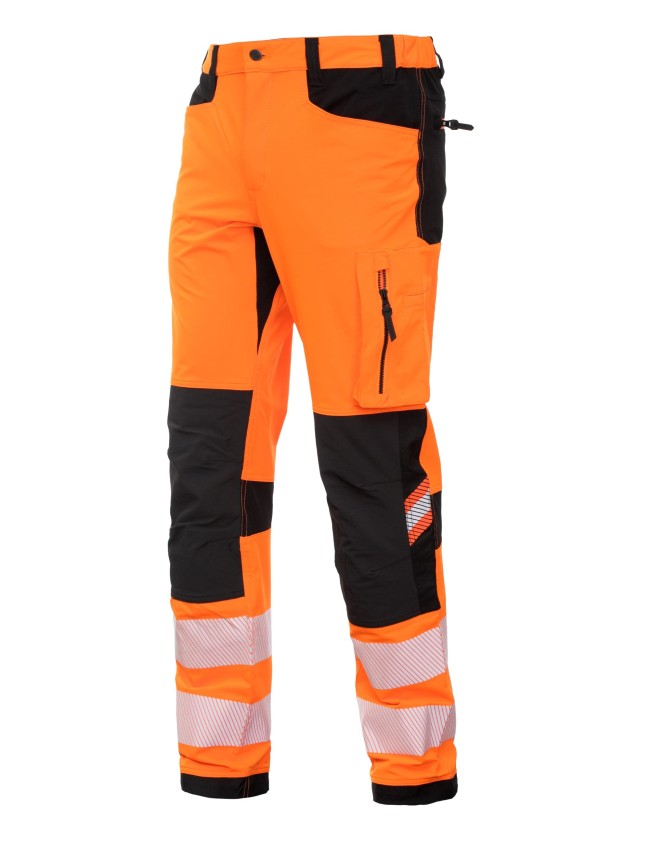 Pantaloni de lucru reflectorizanti elastici Bosafety Tension