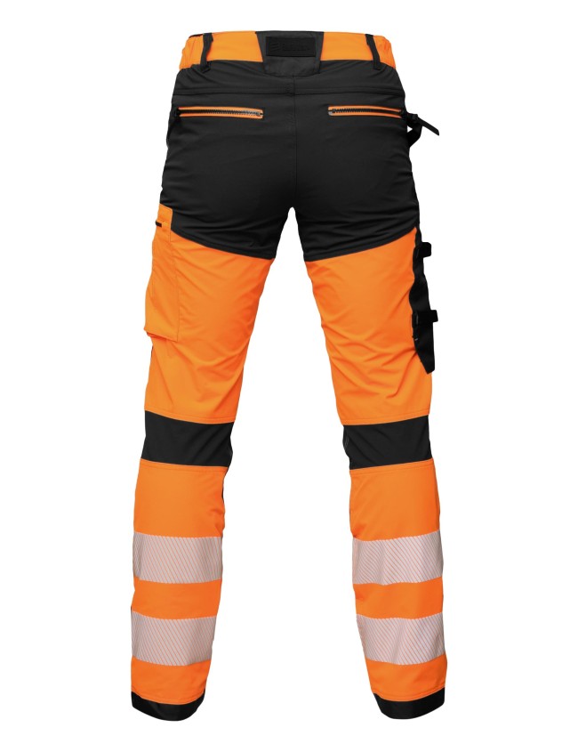 Spodnie robocze odblaskowe elastyczne Bosafety Tension | Balticbhp.pl