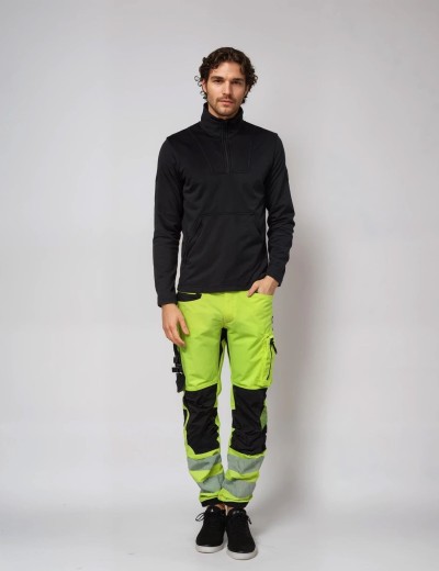 Pantaloni de lucru reflectorizanti elastici Bosafety Tension