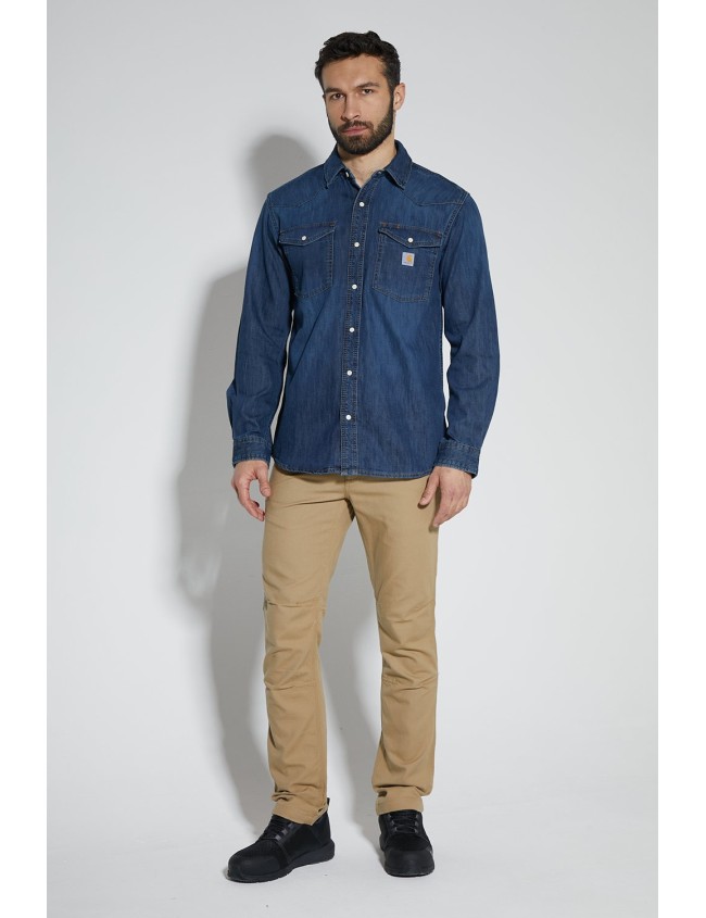 Koszula Montana Denim, długi rękaw Carhartt 106429 Koszula Montana Denim, długi rękaw Carhartt 106429