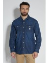Koszula Montana Denim, długi rękaw Carhartt 106429 Koszula Montana Denim, długi rękaw Carhartt 106429