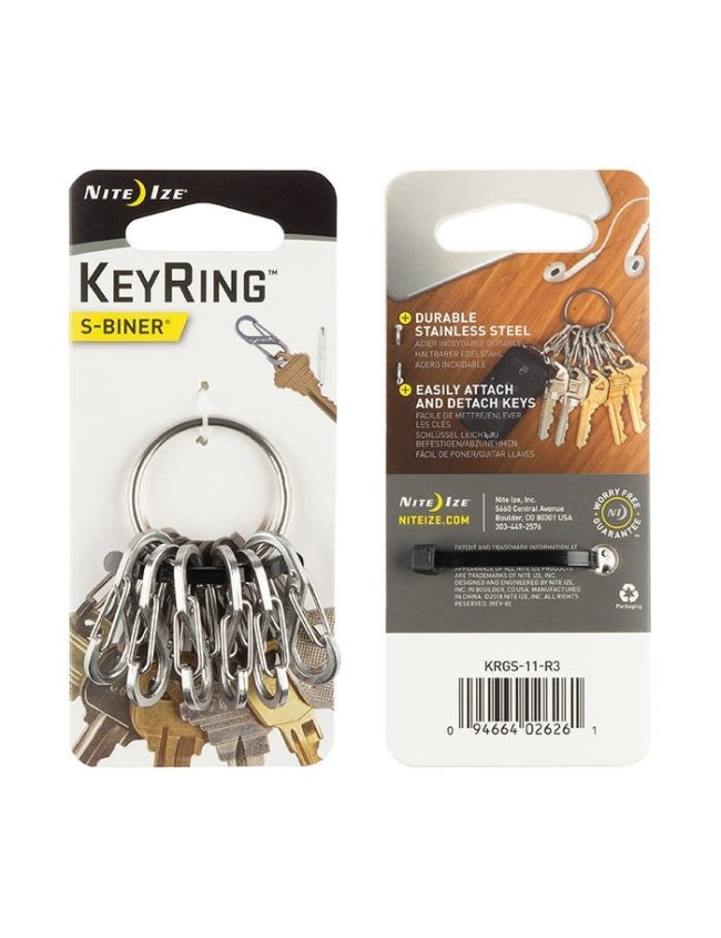 Brelok na klucze Nite Ize KeyRing Locker Brelok na klucze Nite Ize KeyRing Locker