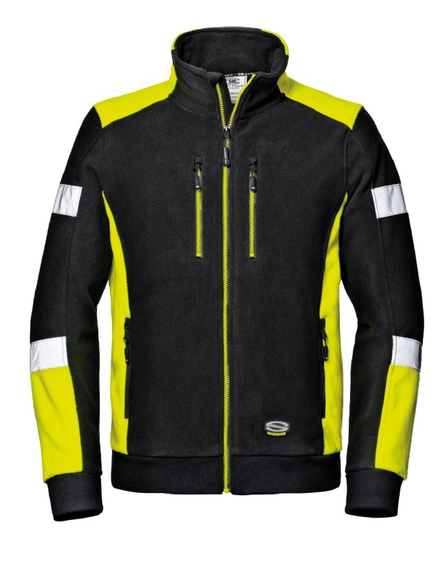 Bluza polarowa odblaskowa SIR MC3128ZG Bluza polarowa odblaskowa SIR MC3128ZG