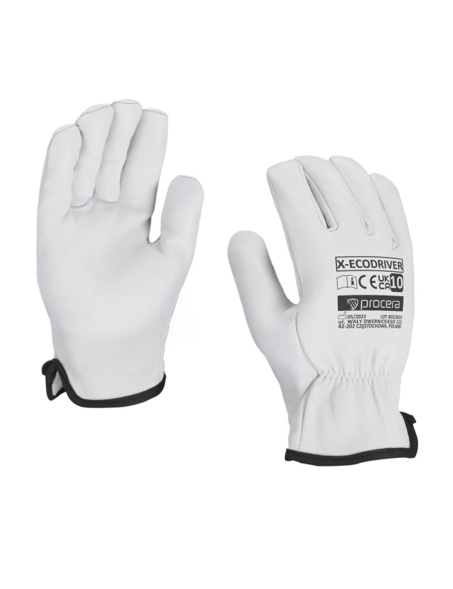 Rękawice robocze skórzane Procera X-ECODRIVER Rękawice robocze skórzane Procera X-ECODRIVER