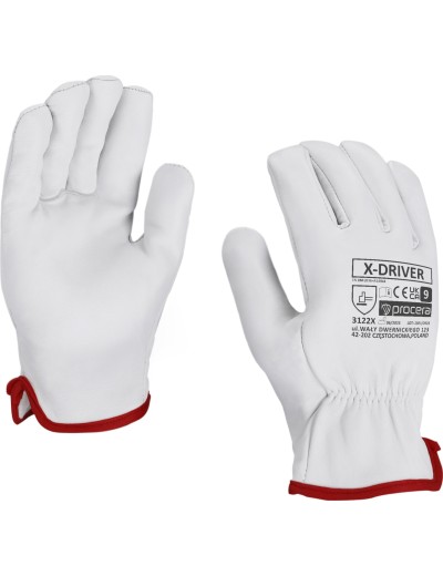 Manusi de lucru din piele X-DRIVER