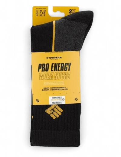 Sosete Toworkfor PRO ENERGY, pachet de 3