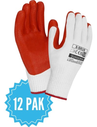 Manusi de lucru pentru pavaje X-BRUK 12 perechi