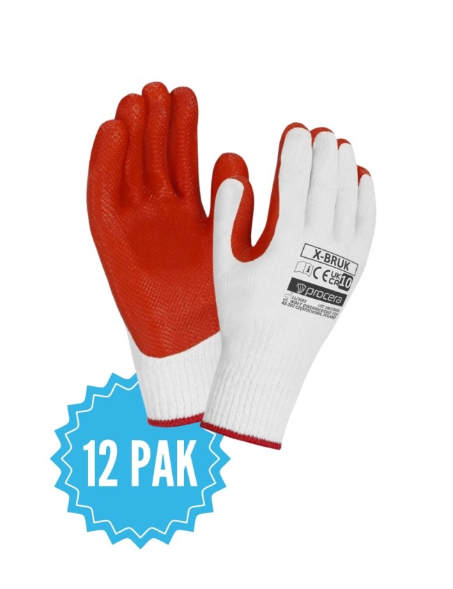Manusi de lucru pentru pavaje X-BRUK 12 perechi