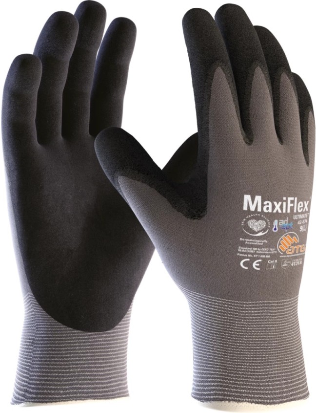 Rękawice robocze ATG MaxiiFlex Ultimate 42-874 Rękawice robocze ATG MaxiiFlex Ultimate 42-874