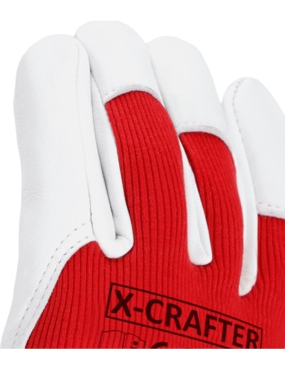 Manusi din piele de capra X-Crafter cu velcro