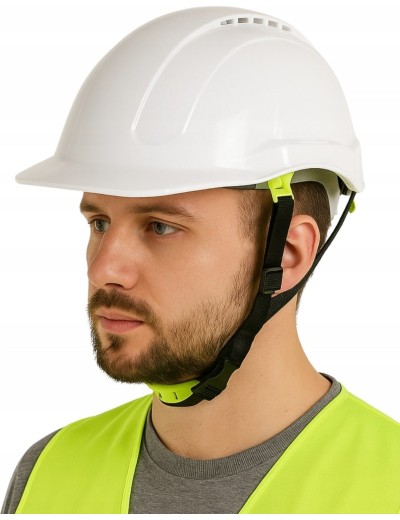 Casca de protectie Morion pentru constructii cu curea