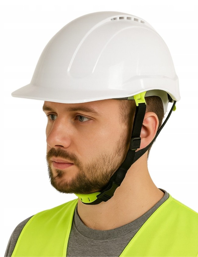 Kask budowlany ochronny Morion z paskiem | Balticbhp.pl Kask budowlany ochronny Morion z paskiem | Balticbhp.pl
