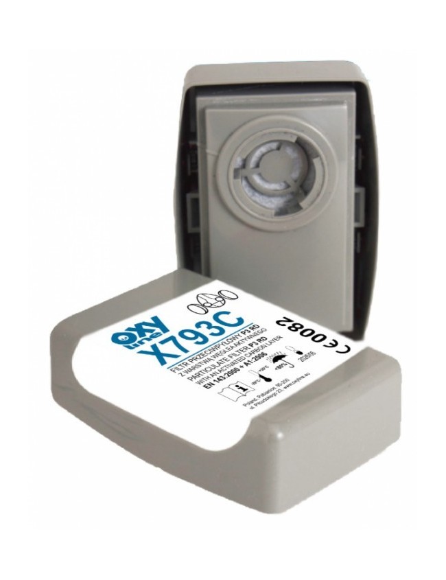 Filtru de praf pentru masca cu carbon activ P3 X793C