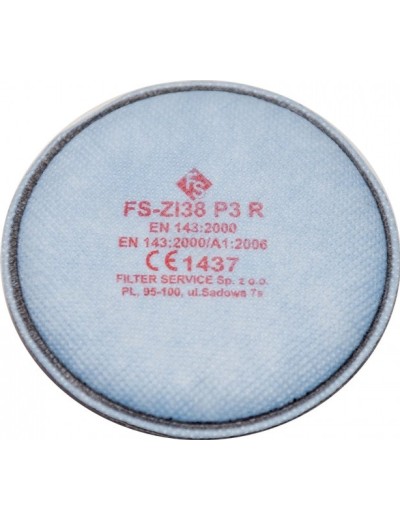 Filtru anti-praf pentru masca P3 cu carbune activ FS-ZI38 P3 R