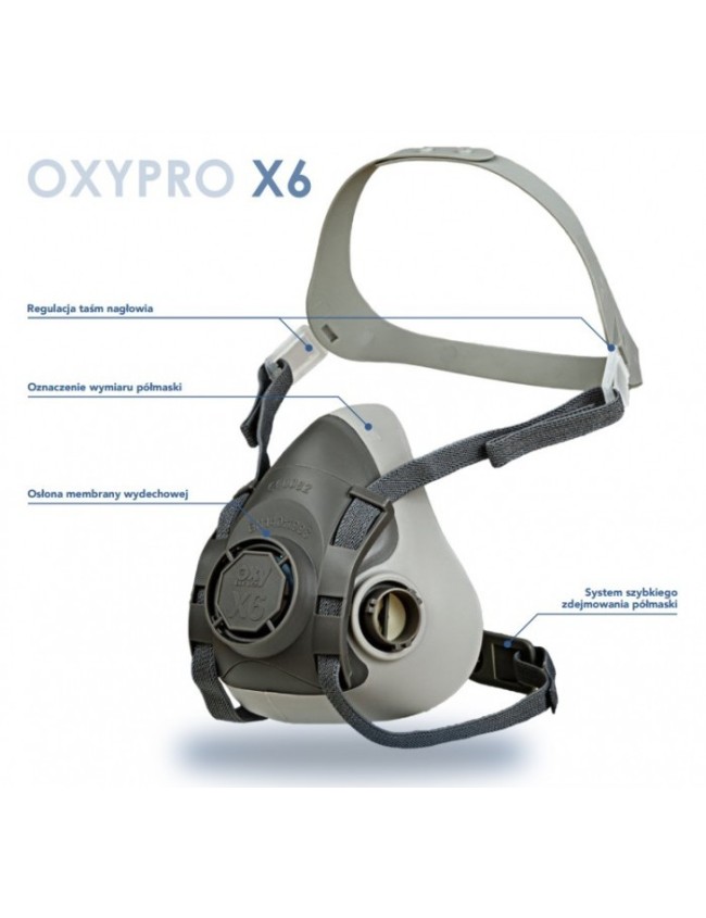 Półmaska OXYPRO X6 Półmaska OXYPRO X6