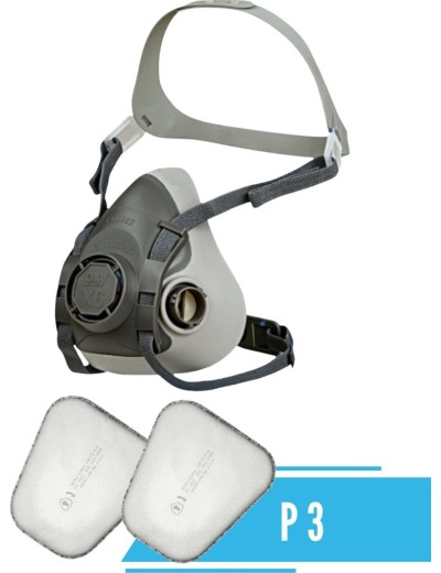 Masca de protectie impotriva prafului cu filtru P3 Oxypro X6