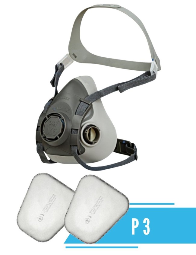 Masca de protectie impotriva prafului cu filtru P3 Oxypro X6