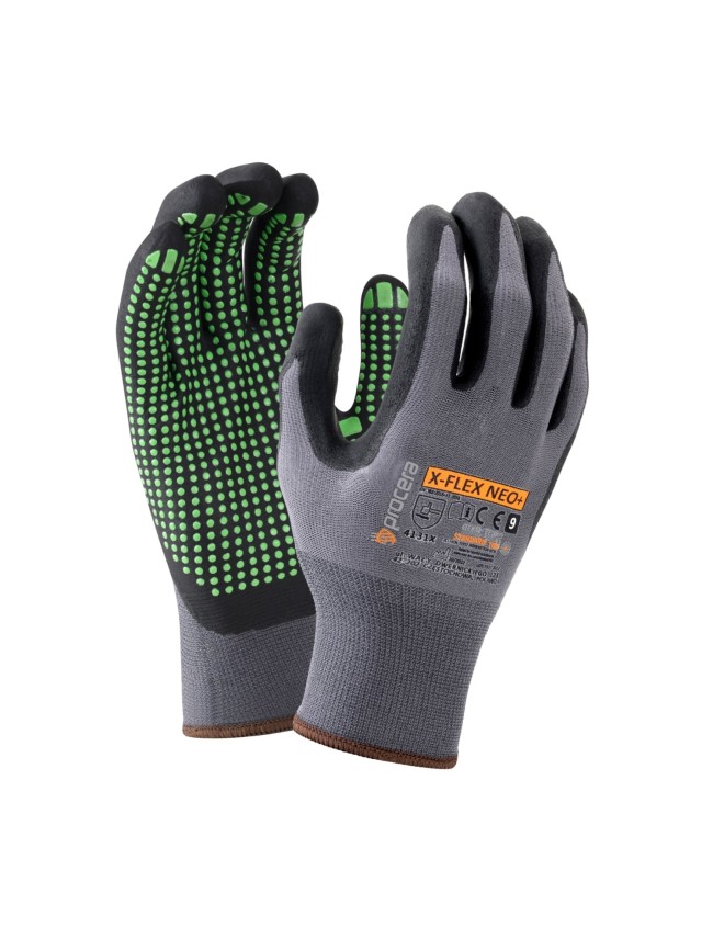Rękawice robocze powlekane nitrylem X-Flex Neo+ Rękawice robocze powlekane nitrylem X-Flex Neo+