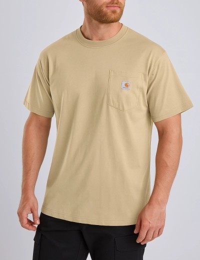 Tricou Carhartt K87 Heavyweight Pocket S/S