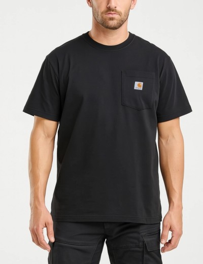 Tricou Carhartt K87 Heavyweight Pocket S/S