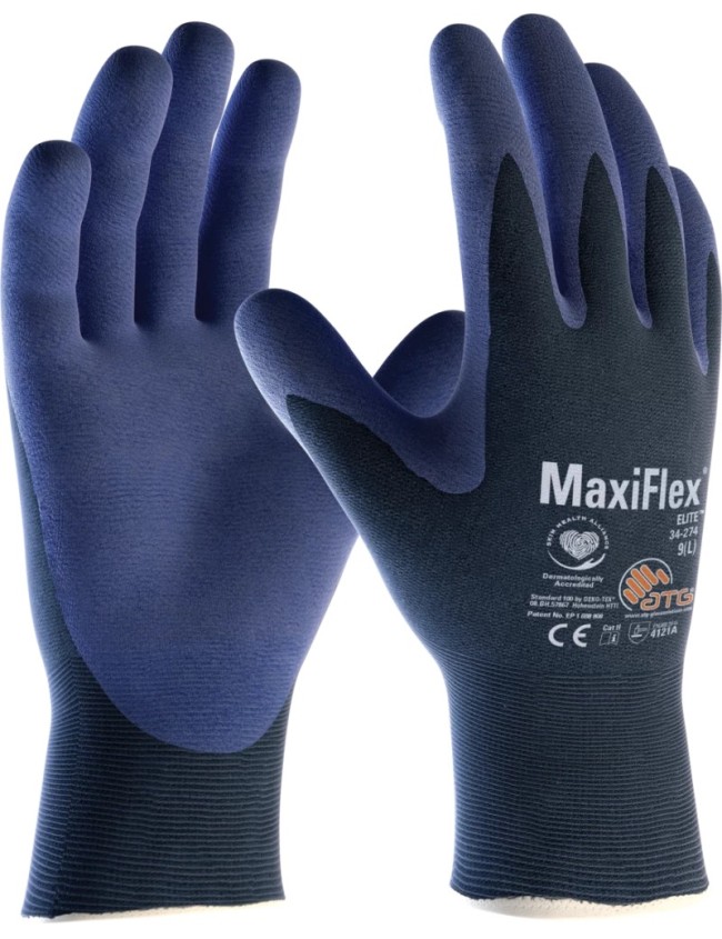 Rękawice robocze ATG MaxiFlex Elite 34-274 Rękawice robocze ATG MaxiFlex Elite 34-274