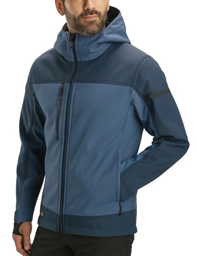 Geaca softshell stretch cu gluga Snickers 1226 AllroundWork