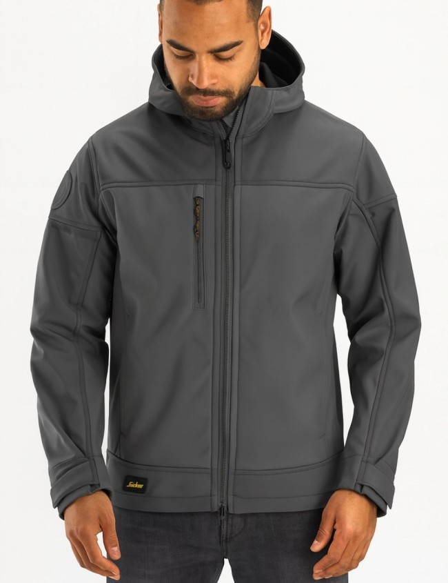 Geaca softshell stretch cu gluga Snickers 1226 AllroundWork