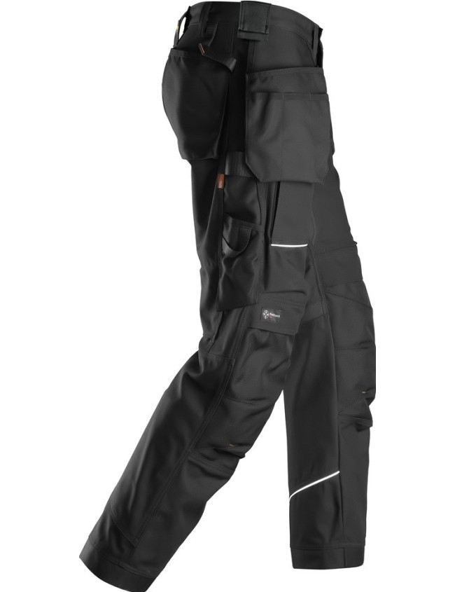 Pantaloni de lucru Snickers 6214 Ruff Work Canvas + cu buzunare