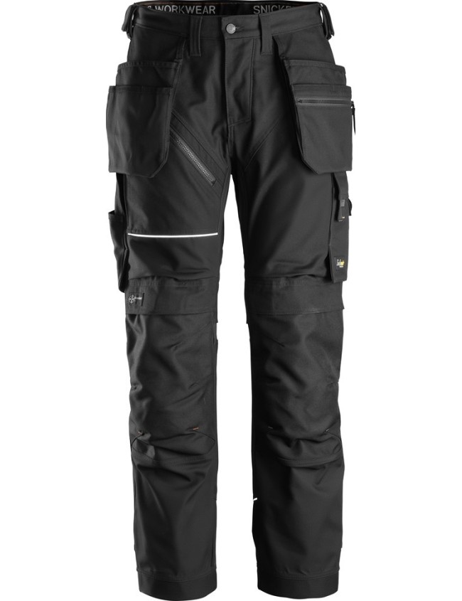 Pantaloni de lucru Snickers 6214 Ruff Work Canvas + cu buzunare