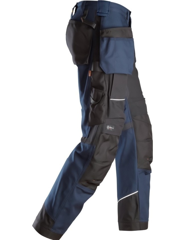 Pantaloni de lucru Snickers 6214 Ruff Work Canvas + cu buzunare