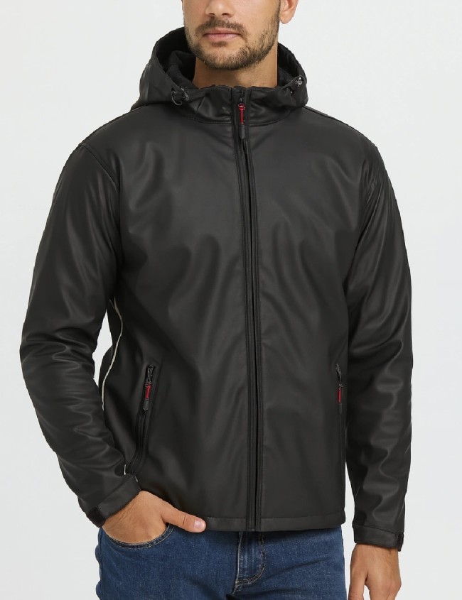 Geaca impermeabila cu gluga Engelbert Strauss Flexactive