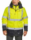 Kurtka robocze ocieplana odblaskowa Sir Safety Motorway Split 4w1 | Kurtka robocze ocieplana odblaskowa Sir Safety Motorway Split 4w1 |