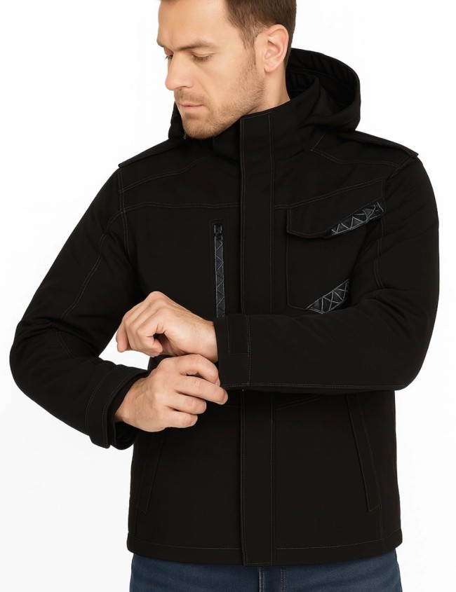 Geaca de ploaie Bosafety Space 200 pentru barbati