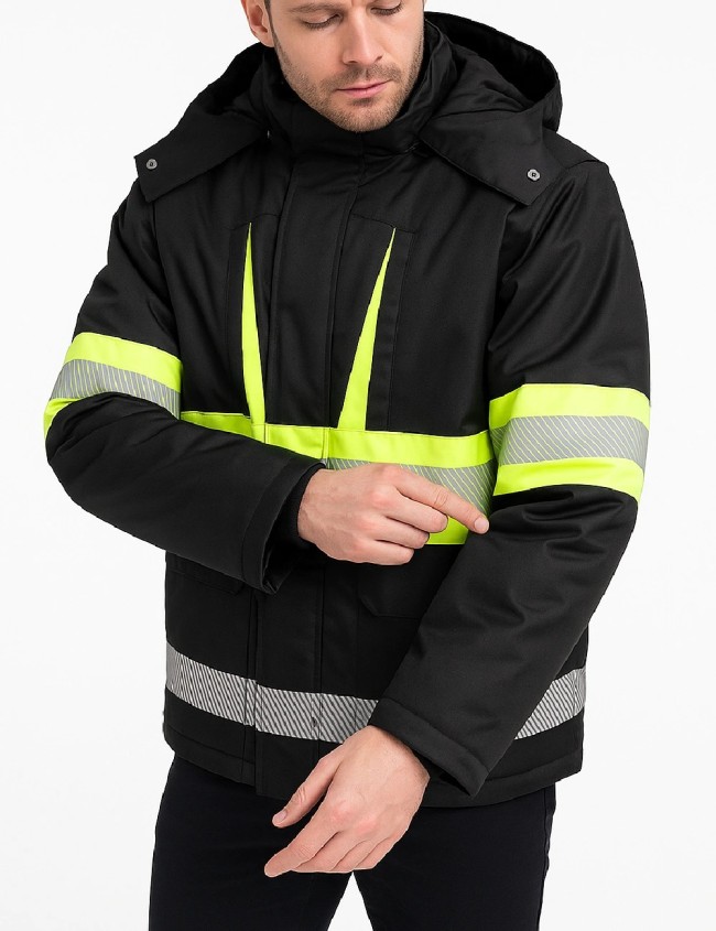 Kurtka odblaskowa męska Bosafety Galaxy C1 Kurtka odblaskowa męska Bosafety Galaxy C1