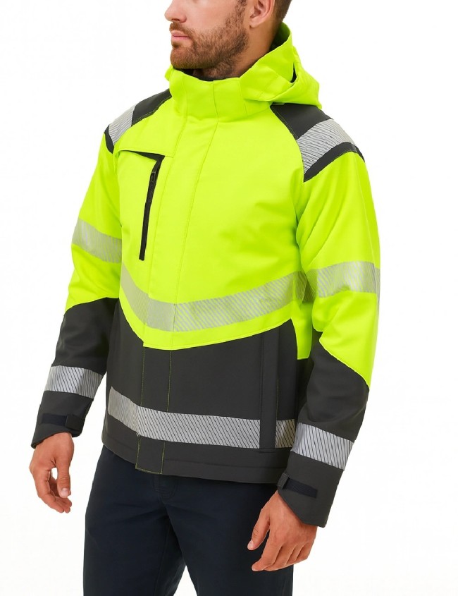 Geaca reflectorizanta Bosafety Atlanta C2 pentru barbati