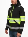 Geaca softshell reflectorizanta Bosafety Valencia C1