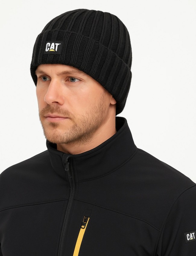 Caciula de iarna cu nervuri CAT W01791