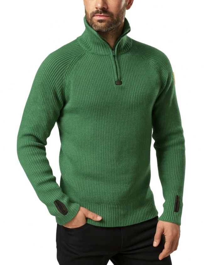 Pulover de lana Snickers 2905 verde