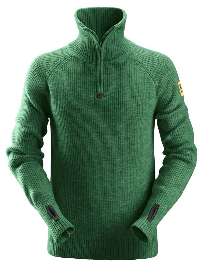 Pulover de lana Snickers 2905 verde