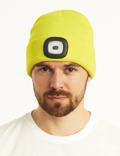 Caciula de iarna cu lumina LED