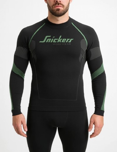 Tricou termic cu maneca lunga Snickers 9425 Flexiwork