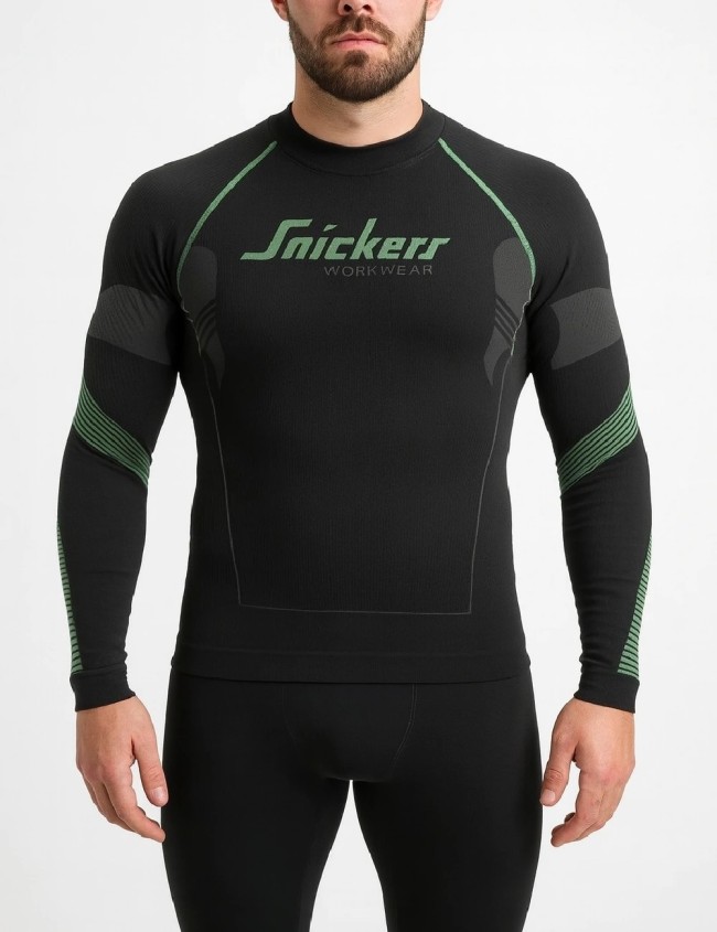 Tricou termic cu maneca lunga Snickers 9425 Flexiwork