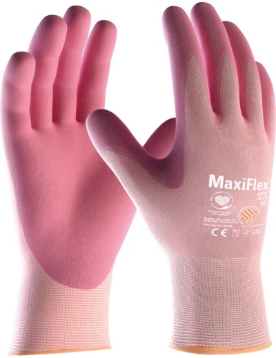 Manusi de lucru ATG 34-814 MaxiFlex roz