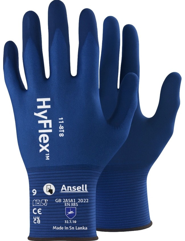 Manusi de lucru Ansell 11-818 HyFlex